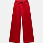 S / Red trousers