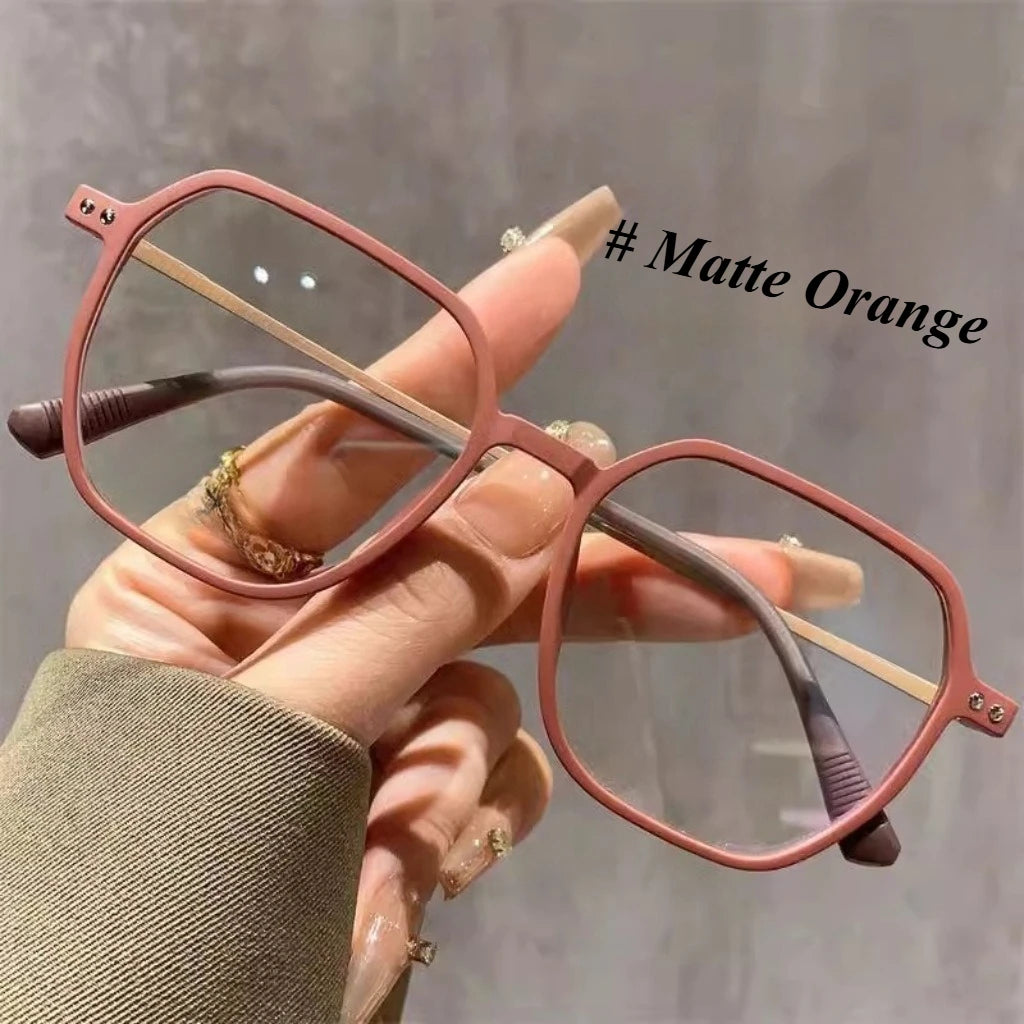 5 цвята матови стилни очила против синя светлина TR+метална рамка за очила материал радиационно устойчиви компютърни модерни очила