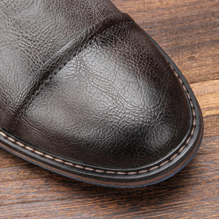 Мъжки боти до глезена, размер 7-13, мъжки кожени ботуши, марка Boot for men