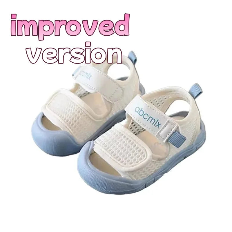 Детски плажни сандали, летни сандали, мрежести, детски спортни обувки, 0-3 години