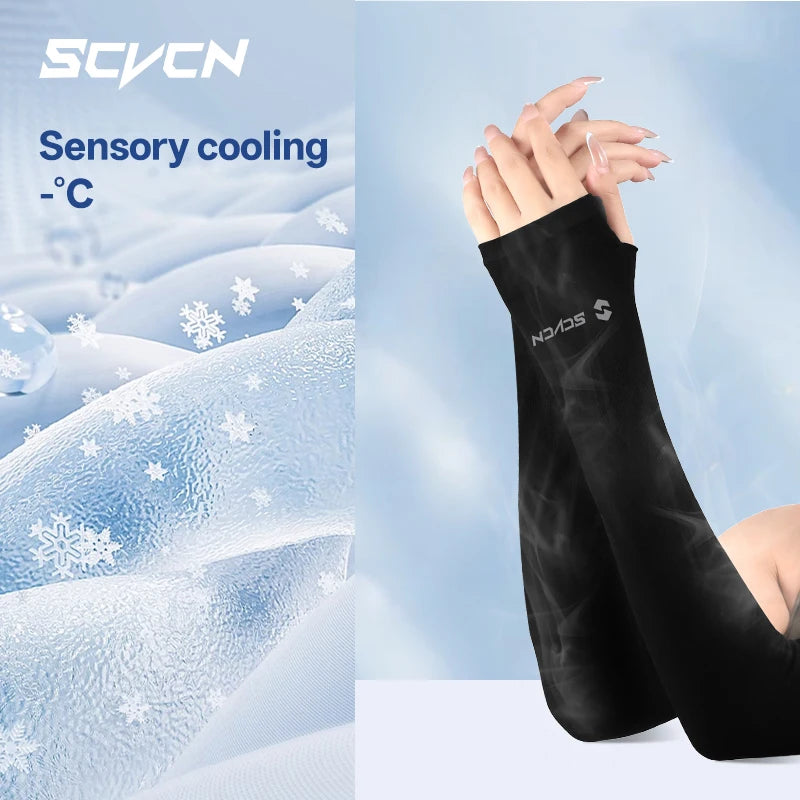 SCVCN Нови ръкави Леки спортни UPF50+ колоездачни ръкави Дишащи на открито Охлаждащи Туризъм Бягане Къмпинг Риболов Ежедневни