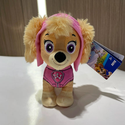 100% оригинална плюшена играчка Paw Patrol 18-20 см, изправена, Чейс, Скай, Маршал, Роки, Зума, Ръбъл, 6 вида, детски подарък за рожден ден