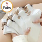 5 Pairs 7 / One Size