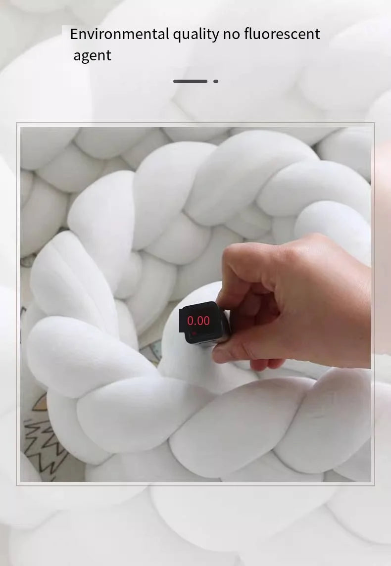 2M 3M Бебешки предпазител за кошарка, комплект мобилни възглавници за бебешко легло, цвят Bule, за декорация на бебешка стая 2023, безплатна доставка, предпазител за бебешко кошарче