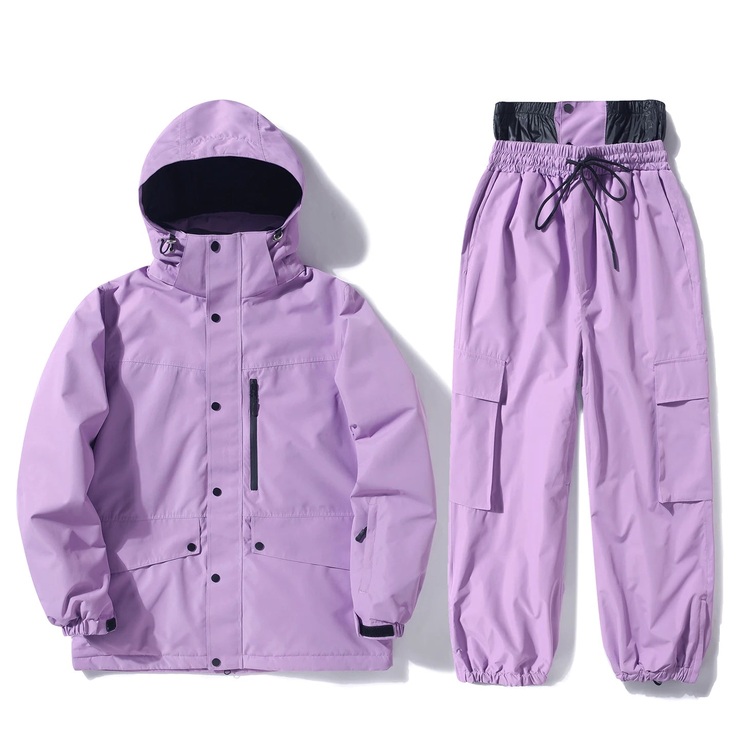 Ски дрехи за жени и мъже, ски якета, комплекти за сноуборд, ски яке и панталон, зимен костюм за дейности на открито, за жени без секс