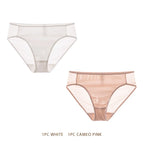 1White1CameoPink / XL / 2pcs