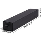 black-21x4x3cm
