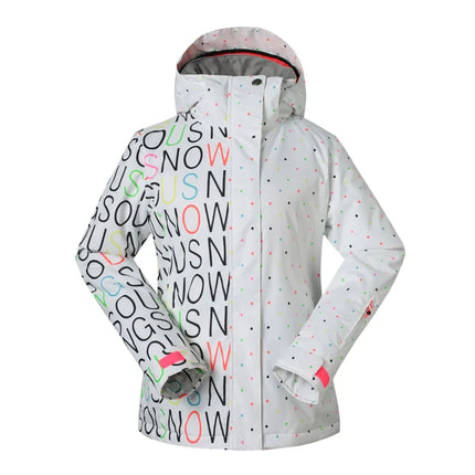 GSOU SNOW, Дамски, Зимни ски якета, Снежно облекло, Костюм за сноуборд, Водоустойчиво палто, Ски дрехи, За момичета, По-евтино почистване