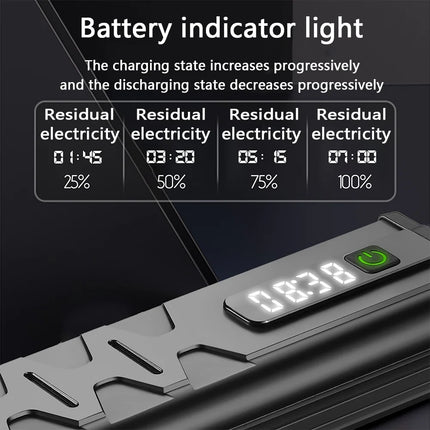 Велосипедна светлина 10000mAh 17 LED велосипедна светлина Предна акумулаторна LED фенерче 10000LM Фар с Power Bank Аксесоари за велосипеди
