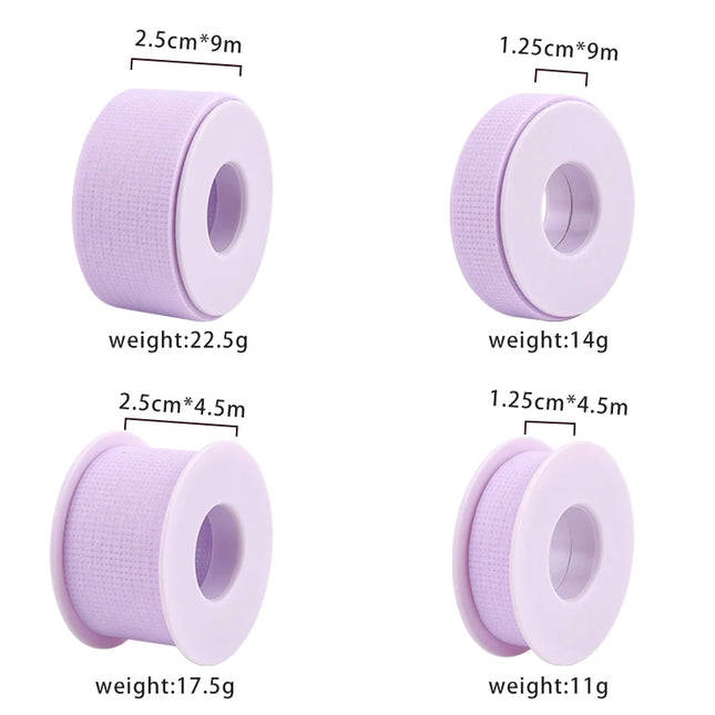 1 бр. нетъкан микропорест силиконов гел за мигли, дишащ, чувствителен, устойчив, подложка за мигли под очите, инструменти за грим