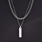 2pcs Cuban Chain