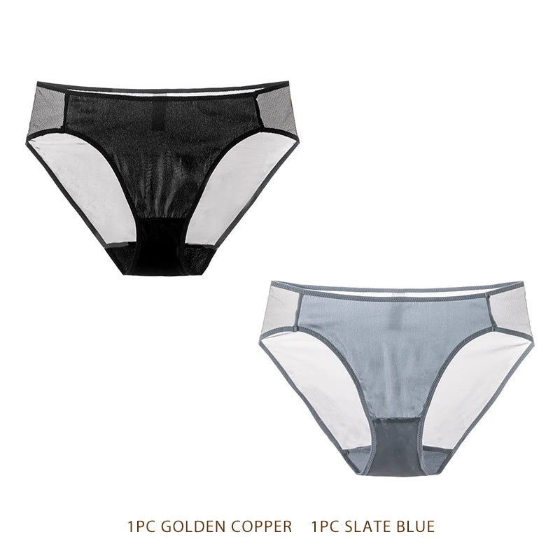 3 бр./партия Менструални бикини за жени с много обилно течение на менструация, бельо с висока талия, устойчиви на протичане, комплект за момичета