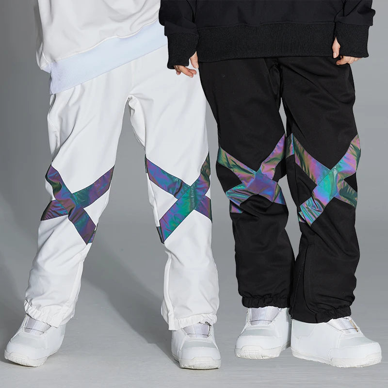 Ски панталони, Нощно сияние, Сноуборд панталони, Ски дрехи, Ски костюм, Сноуборд панталони, Мъжки и женски