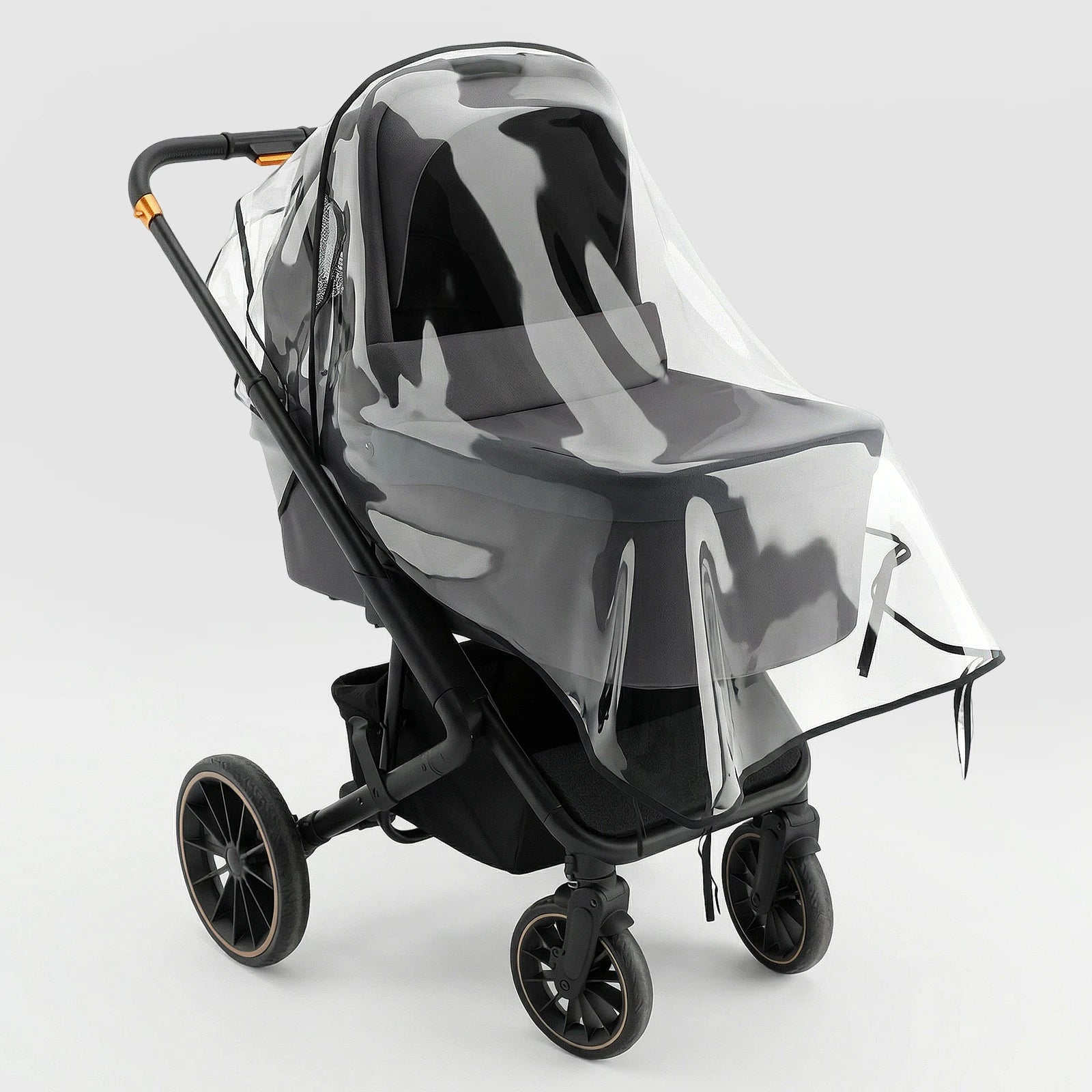 Аксесоари за бебешки колички, водоустойчив и дъждоустойчив калъф, универсален водоустойчив калъф за количка, защита от вятър и прах, дъждобран