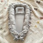 Grey lace / 85x50cm