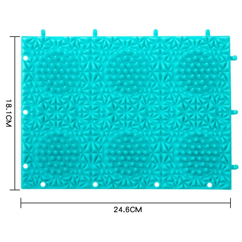 Подложка за драскане на котки, квадратна драскалка за под за домашни любимци за котки, четка за самообслужване за масаж на домашни любимци, четка за премахване на косми за котенца, аксесоари за котки