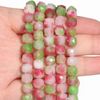 watermelo tourmaline / 7-8mm about 45pcs