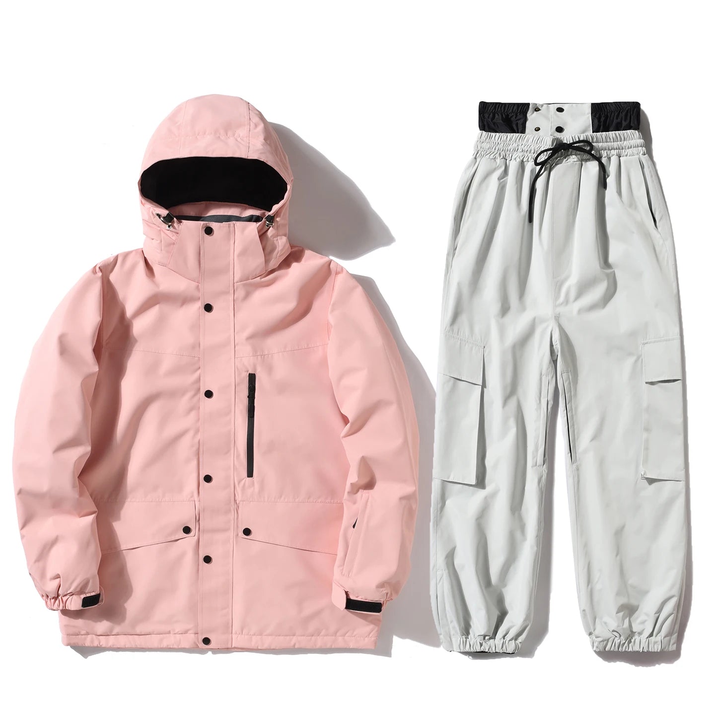 Ски дрехи за жени и мъже, ски якета, комплекти за сноуборд, ски яке и панталон, зимен костюм за дейности на открито, за жени без секс