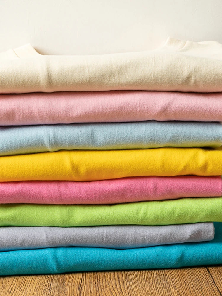 100% памучни плътни тениски за мъже и жени с къс ръкав, модна марка, тенденция, дрехи за двойки, персонализирани летни топове в цвят бонбони