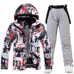 -30, Мъжко и дамско зимно облекло, Костюм за сноуборд, Ски якета, Комплекти ски яке и панталон, Облекло за сноуборд, Зима