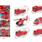 6CPS Fire Truck / Mat 100x130cm