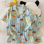 striped dog / M