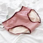 Wine red stripes / L / 1pc