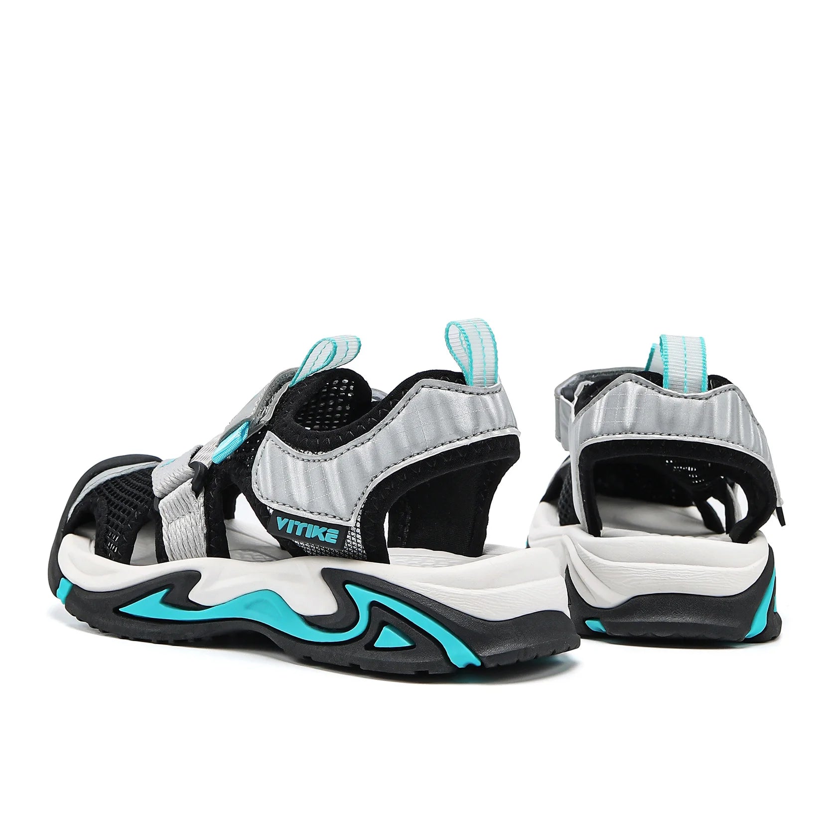 Детски плажни сандали за момчета, нови летни обувки за момчета със затворени пръсти, предпазни обувки, детски сандали