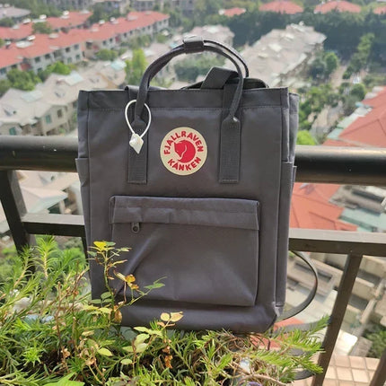 Оригинална чанта за през рамо Fjallraven Kanken с регулируема презрамка, модна двойна чанта за през рамо, неутрална чанта за открито, платнена