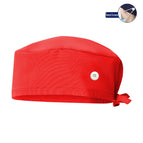Red with Buttons / One Size