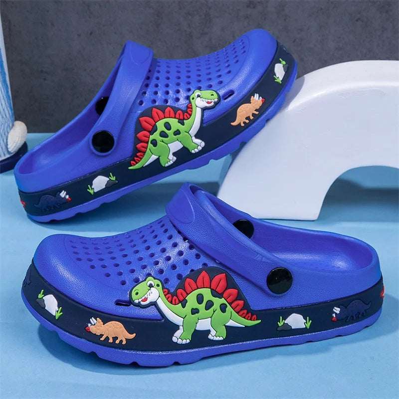 Нови детски сабо, бебешки чехли за момичета, летни плажни обувки за вода, вътрешни и външни, ежедневни чехли от EVA, сладки малки момичета, сандали