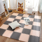Beige and brown / 8 Pieces