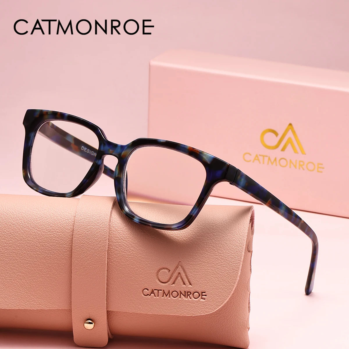 CATMONROE 1 бр. Модни очила за четене за жени, рамка от компютър, множество степени, опционални червени очила за четене за мъже, аксесоари за облекло