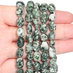 green spot jasper / 8-10mm(41-45pcs)