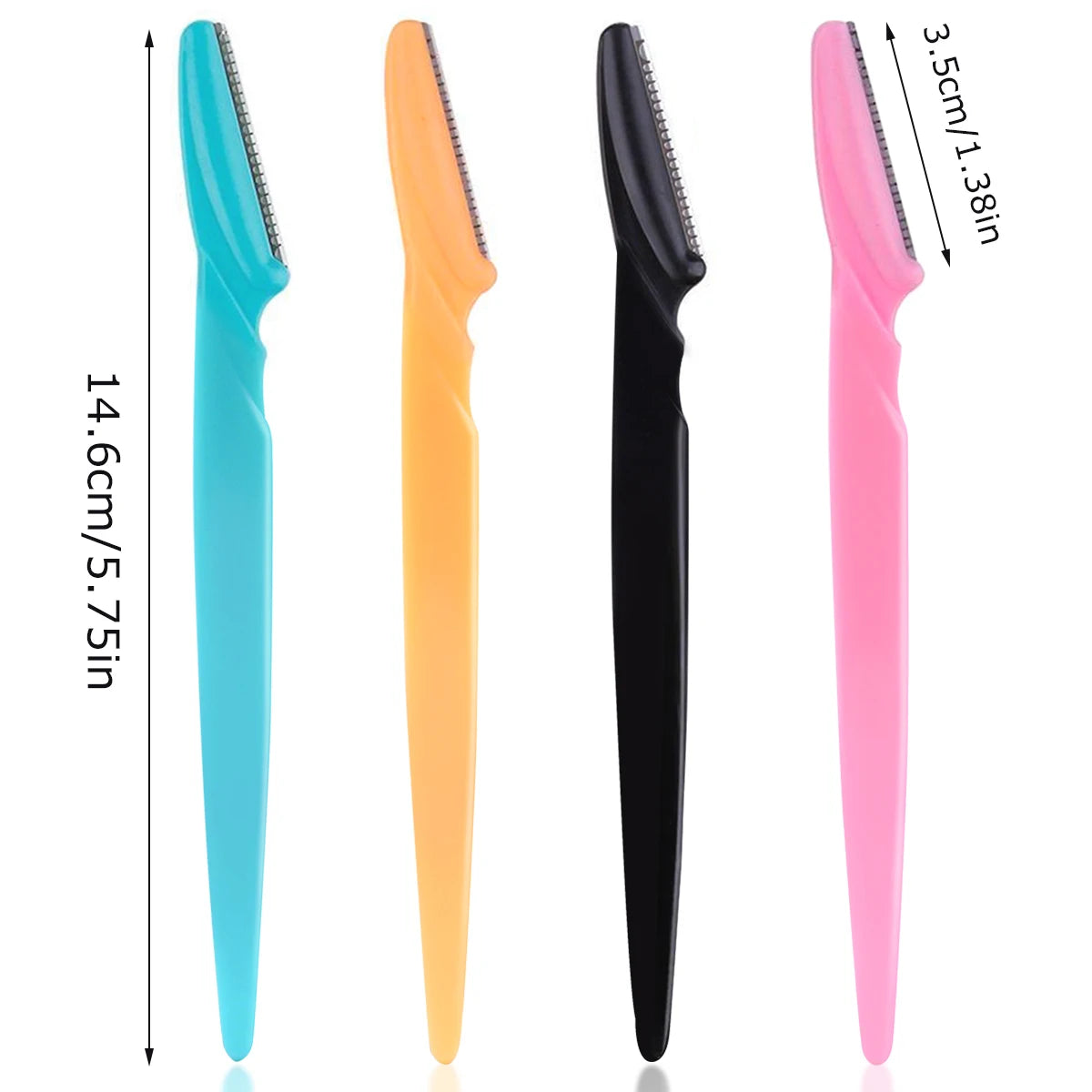 10/30/40 бр. самобръсначка за вежди, самобръсначка за лице за жени, многофункционални ексфолиращи инструменти за дермапланинг с прецизен капак, безопасност и красота