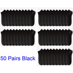 50Pairs Black / One Size