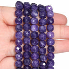 dark purple jade / 7-8mm about 45pcs