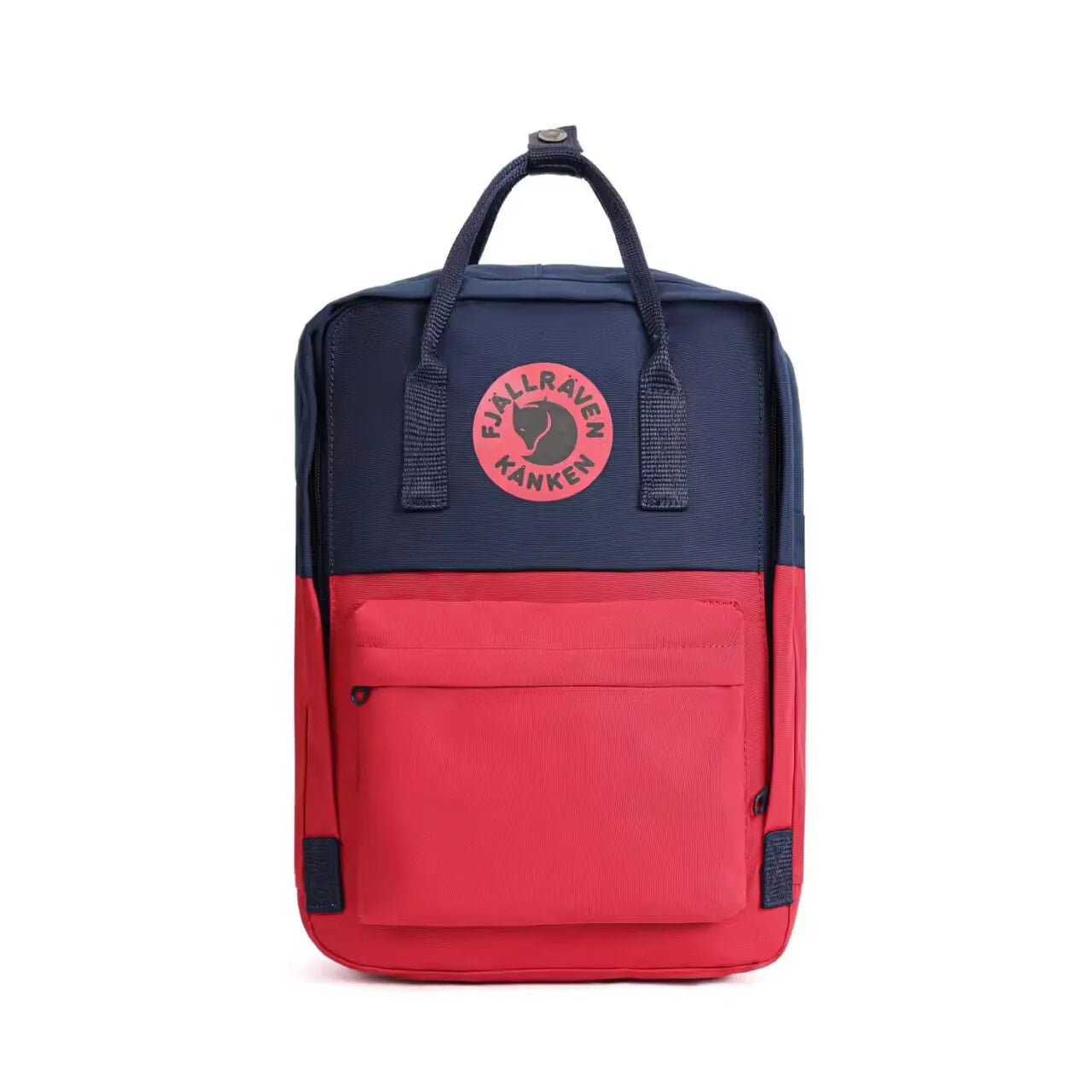 Минималистична раница Fjallraven, многофункционална спортна студентска раница, водоустойчива чанта за компютър, цветни блокове