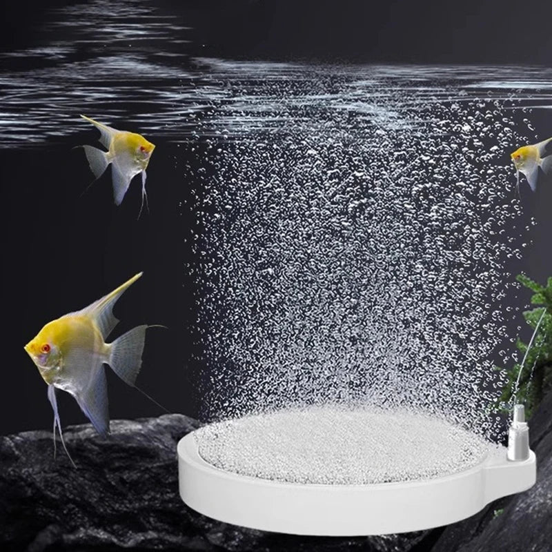 Аквариум за риби, увеличаващ въздушните мехурчета, въздушен камък, кислороден аератор, езерна помпа, хидропонни кислородни аксесоари, аксесоари за риби