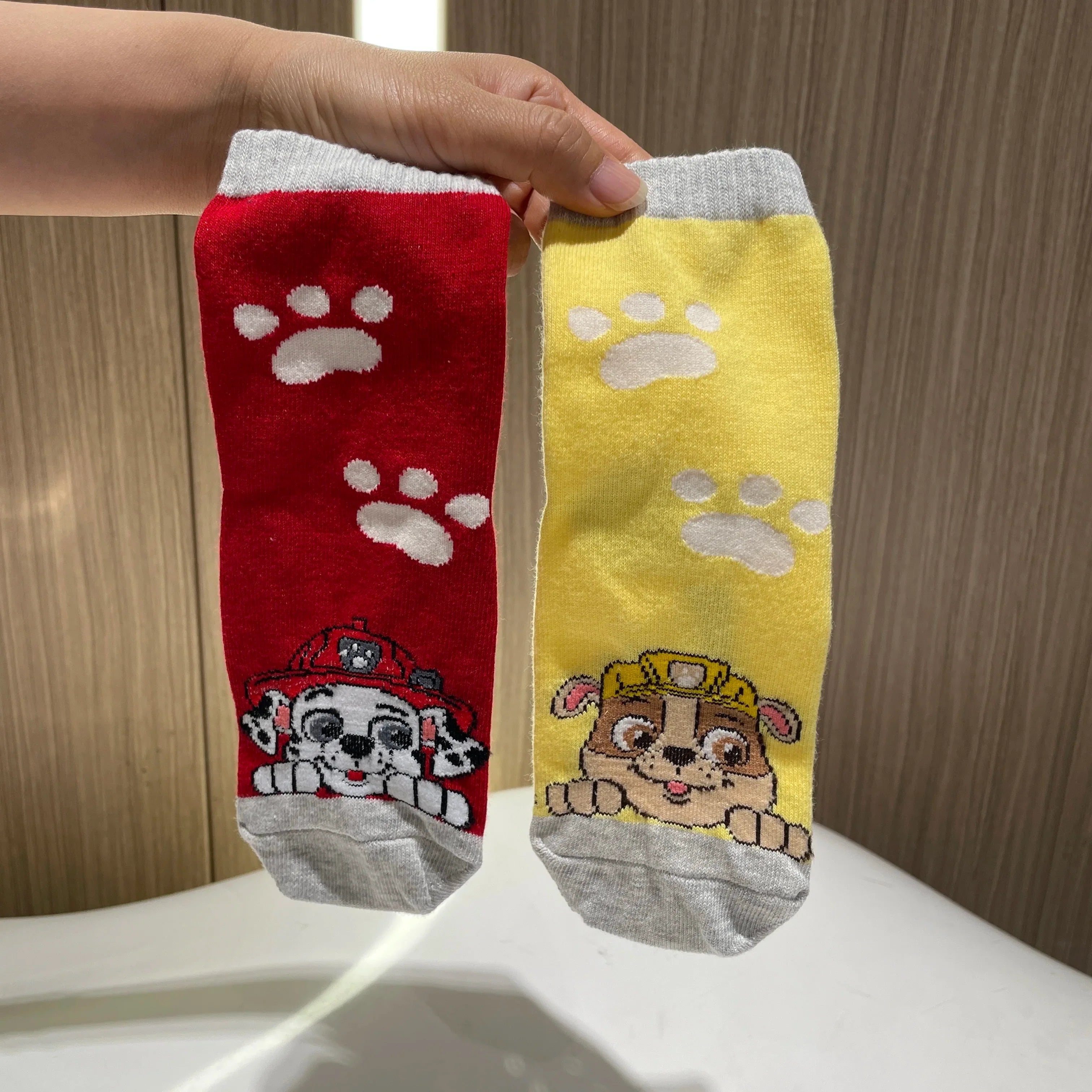 3 чифта/комплект оригинални детски чорапи Paw Patrol, сладки анимационни чорапи, детски модни средни чорапи, памучни чорапи за момчета и момичета, 2-7 години