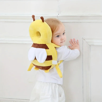 Бебешка възглавница Little Bee - Дишаща шапка против падане, подходяща за защита на главата на малки деца, коледен подарък