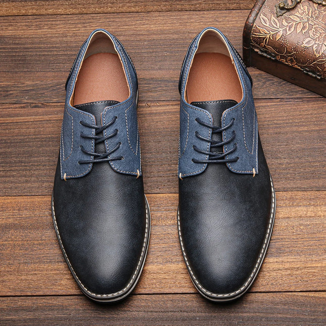 Fashion Casual Leather Men's Loafers Comfortable Brand Men Flats