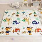 Double sided pattern 10 / 200x180x0.5cm