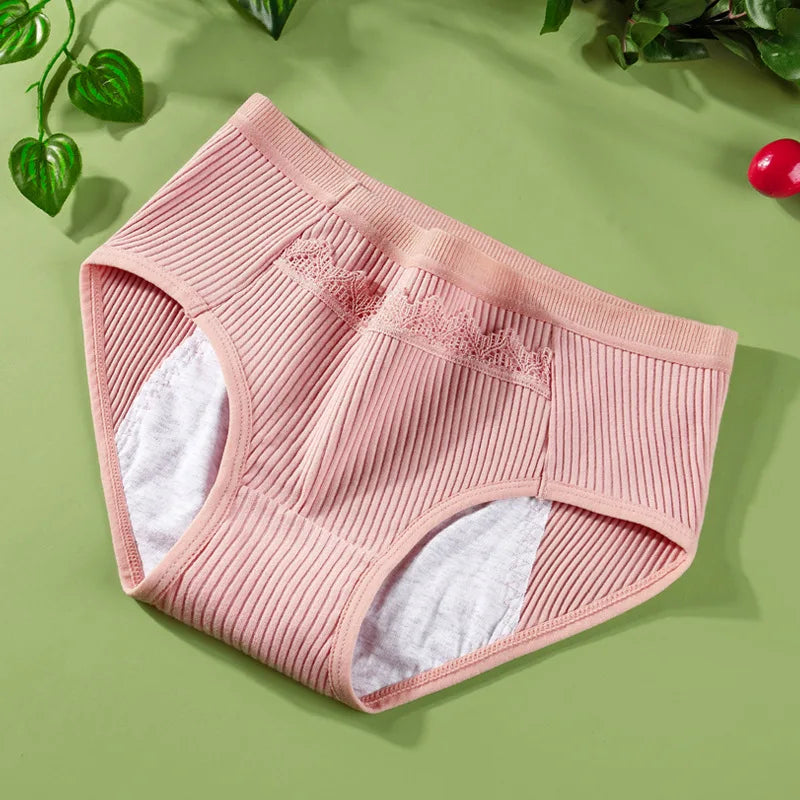 Памучни менструални бикини, непромокаеми, дишащи, секси бикини за жени, жени и момичета, физиологични бикини, дамски интимни бикини, размер M-XL