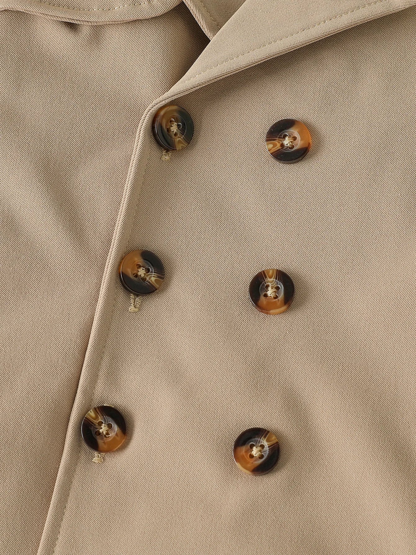 2025 Ново модно бебешко момчешко тренчкот, есенно/зимно яке с дълъг ръкав, бебешко жилетка с двоен ред, за 1-3 години