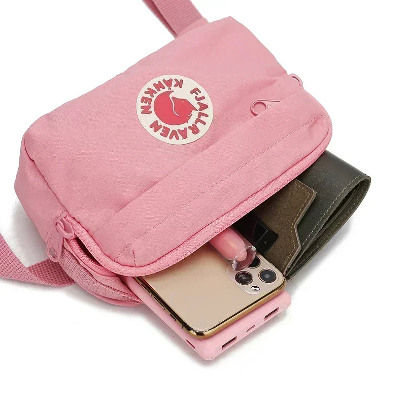 Нова чанта за кръста Fjallraven Kanken от издръжлив найлон за мъже и жени с презрамка за кръста