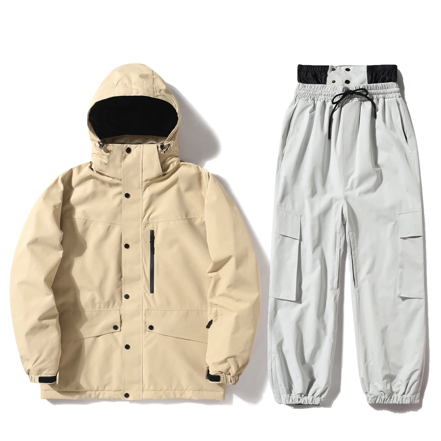 Ски дрехи за жени и мъже, ски якета, комплекти за сноуборд, ски яке и панталон, зимен костюм за дейности на открито, за жени без секс