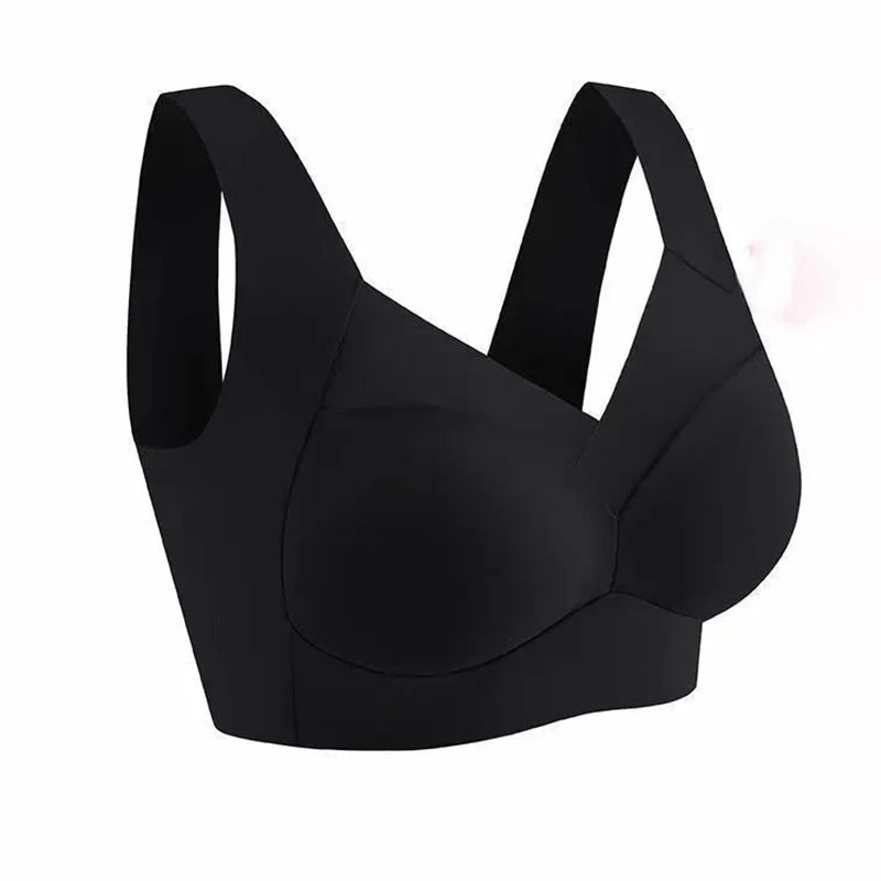2 бр. Дамски сутиени, големи размери, безшевен сутиен, без гръб, дамски мрежести сутиени, дамски спортни сутиени против увисване, размер L-6XL