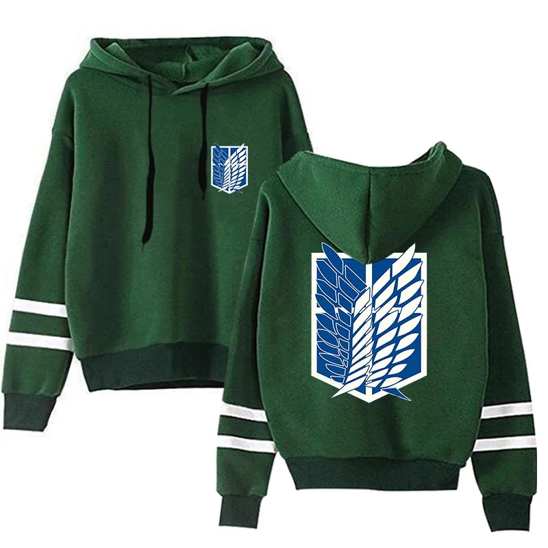 Гореща разпродажба Ежедневни дамски суитчъри Модни пуловери Универсални суитчъри с качулки на райета Дамско облекло Джогинг Ежедневен щампа Спортен стил