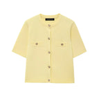 yellow top / M